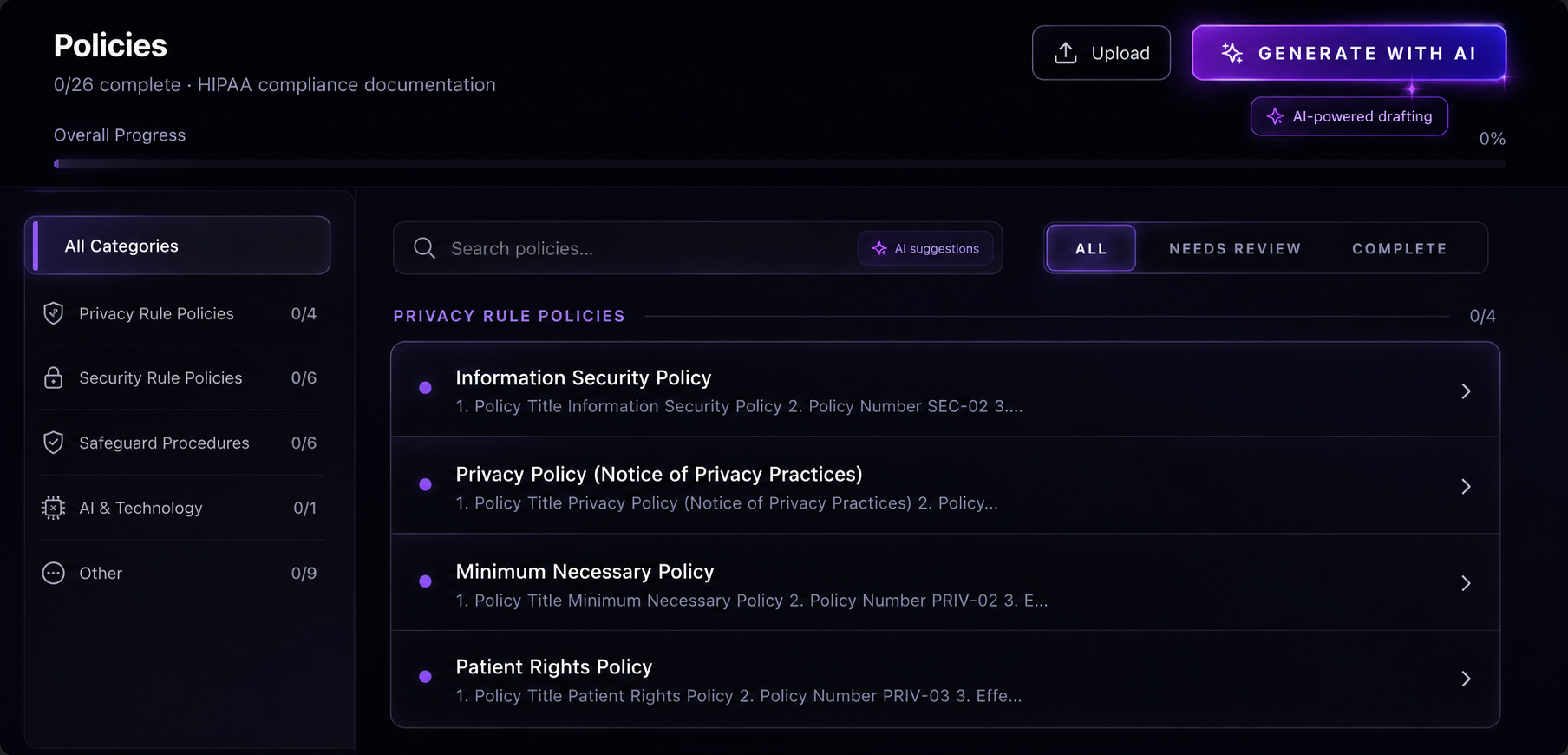 Valix AI Policy Engine